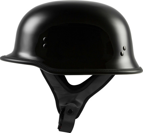 HIGHWAY 21 9Mm German Beanie Helmet Gloss Black Md H77-1000M