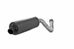 MBRP Single Slip-On System W/ 4.25" Sport Muffler Blk AT-6704SP