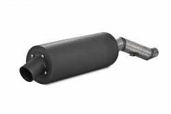 MBRP Single Slip-On System W/ 4.25" Sport Muffler Blk AT-6107SP