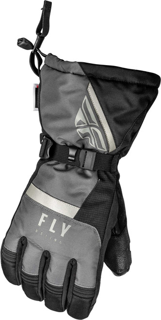 FLY RACING Cascade Gloves Black/Grey Lg 363-3921L
