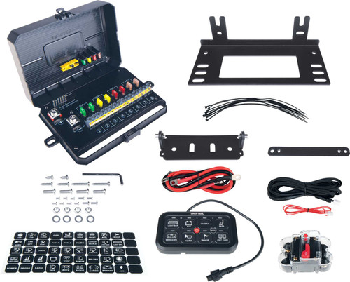 OPEN TRAIL Multifunction Rgb Switch Panel 8 Gang HMWB-0308