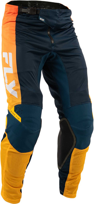 FLY RACING Kinetic Mesh Pants Navy/Orange Sz 32 380-32632