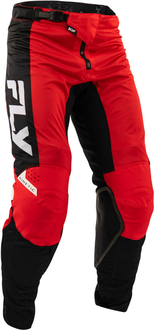 FLY RACING Kinetic Mesh Pants Red/Black/White Sz 30 380-32230