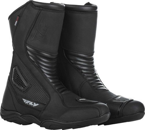 FLY RACING Milepost Boots Black Sz 10 361-98010
