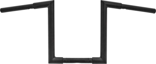 HARDDRIVE H-Bar Z-Bar 1 1/4" Cable 12" Rise Satin Blk 21-356SB