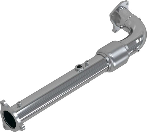 MBRP Single Slip-On 2.5" Race Pipe Chrome AT-9524RP