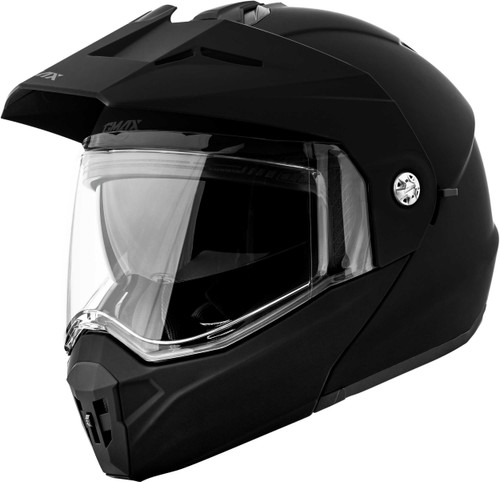 GMAX Md-74 Solid Helmets Matte Black Md M1740075R