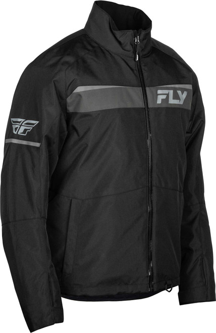 FLY RACING Aurora Jacket Black/Grey Lg 470-4125L