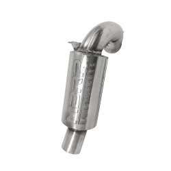 MBRP Mbrp Silencer Race Stnls S-D 900 Ace Turbo S/M 1360214