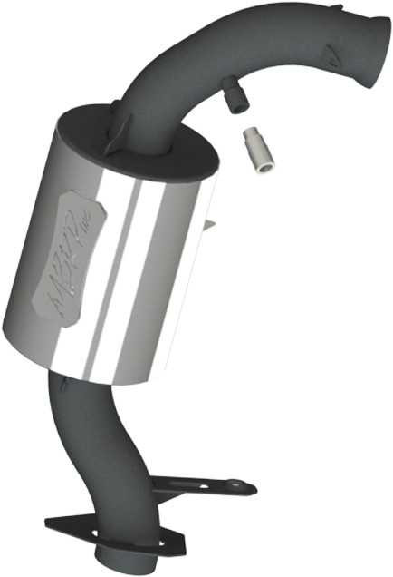 MBRP Performance Exhaust Trail Silencer 132T207