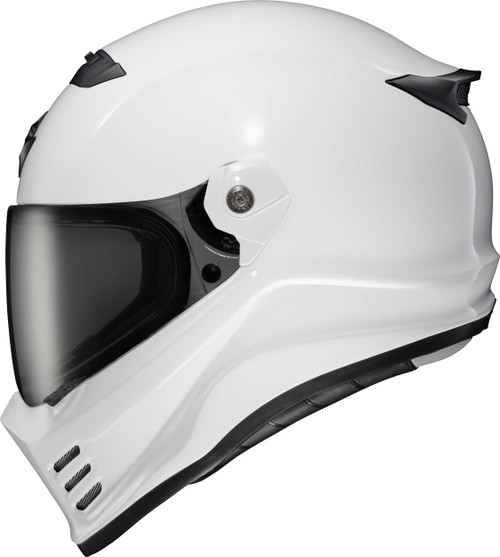 SCORPION EXO Covert Fx Full Face Helmet Gloss White Lg CFX-0055