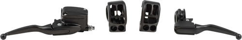 HARDDRIVE Handlebar Control Kit Blk Cable Clutch `21-23 Flh 053947
