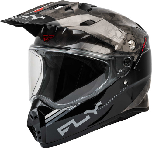 FLY RACING Trekker Kryptek Conceal Helmet Black/Grey/White Md 73-7027M