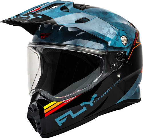FLY RACING Trekker Kryptek Conceal Helmet Slate/Black/Red Md 73-7030M
