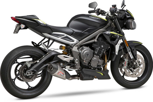 YOSHIMURA Exhaust Street At2 Works Slip-On Ss-Ss-Cf 19680BP521