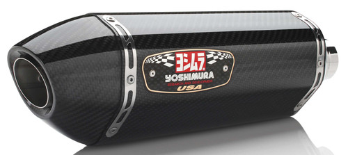 YOSHIMURA Exhaust Signature R-77 Slip-On Ss-Cf-Cf 11600E0220