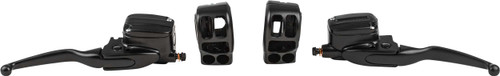 HARDDRIVE Handlebar Control Kit Blk Hyd Clutch `17-20 Flh 53983