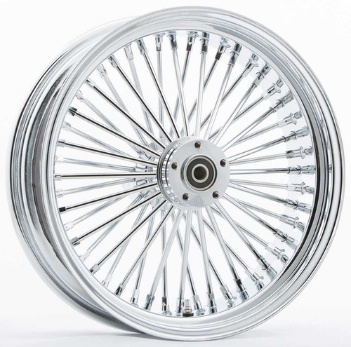 HARDDRIVE Rr 48-Spk Chrome 18X5.5 Wide-Hub 1" Axl 00 Ltr 051-0558