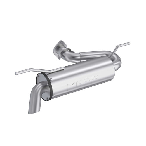 MBRP Single Slip-On System W/ 5" Performance Muffler Chrome AT-9803PT