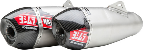 YOSHIMURA Rs-9 Header/Canister/End Cap Exhaust Slip-On Ss-Al-Ss 22844BR520