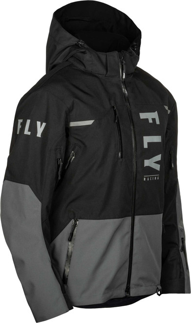 FLY RACING Carbon Jacket Black/Grey Lg 470-5205L