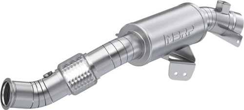 MBRP Single Slip-On Turbo Back W/ 3" Performance Muffler Chrome AT-9219PT