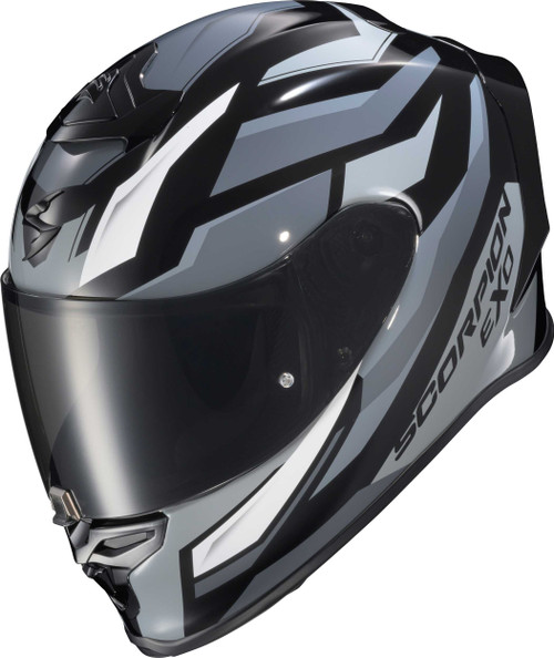 SCORPION EXO Exo-R1 Air Full Face Helmet Raven Phantom Lg R1-2505