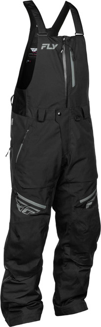FLY RACING Incline Bib Black/Grey Lg Tall 470-4245LT