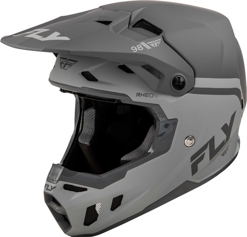FLY RACING Formula Cc Objective Helmet Matte Black/Grey Md 73-4346M
