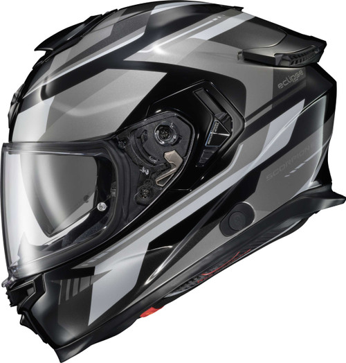 SCORPION EXO Exo-Eclipse Full Face Helmet Lunar White/Black 2X ECL-1117