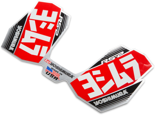 YOSHIMURA Muffler Logo Decal Rs-2 Off-Road V2 RS2-NB001