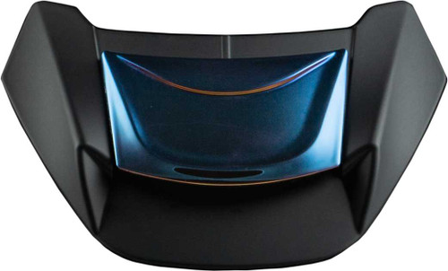 FLY RACING Sentinel Top Center Vent Blue Chrome 73-89828