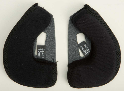 GMAX Cheek Pads 15Mm Fits Xs-Sm Gm-32 G032019