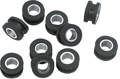 HARDDRIVE Fatbob Tank Grommets 10 Pk 358074