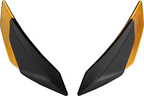FLY RACING Sentinel Front Side Vents Pair Fire Chrome 73-89826
