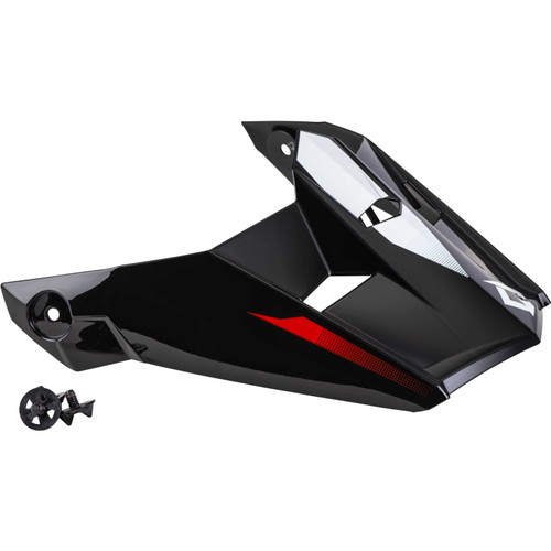 GMAX Mx-46 Compound Visor Red/Black/White Xs-Sm G0464753
