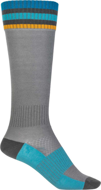 FLY RACING Mx Socks Thin Grey Lg/Xl 350-0541L