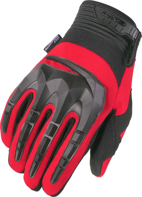 SCORPION EXO Skrub Ii Gloves Red Md G23-114