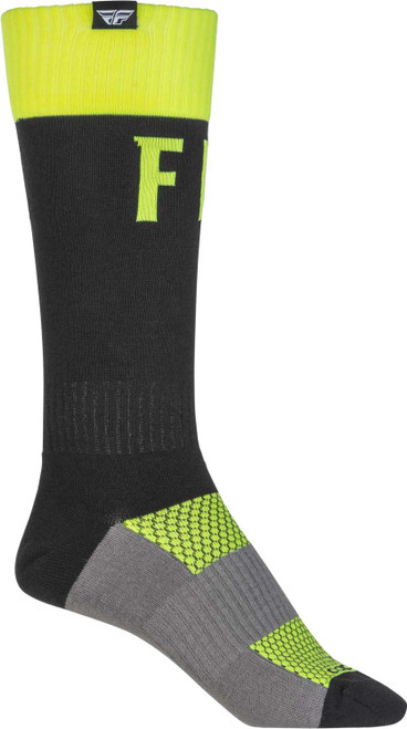 FLY RACING Mx Pro Socks Hi-Vis/Black Sm/Md 350-0530S