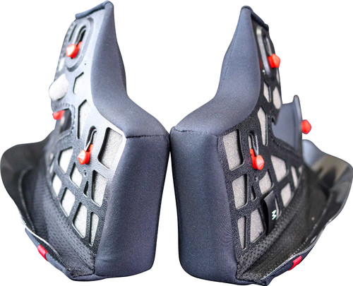 SCORPION EXO Exo-R1 Air Cheek Pads Md Thinner (-5Mm) R1-650-14
