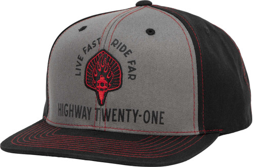 HIGHWAY 21 Ranger Hat Black/Grey 489-2008