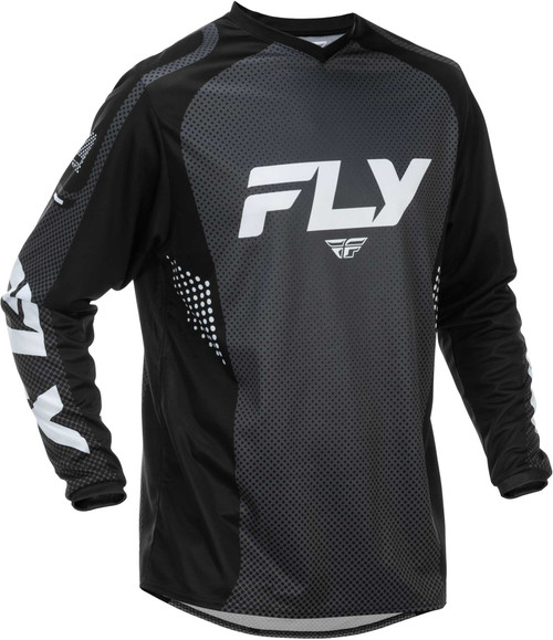 FLY RACING F-16 Jersey Black/White 4X 379-9204X