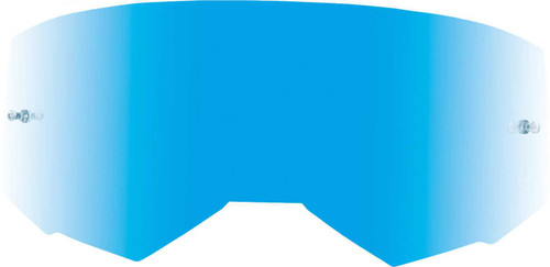 FLY RACING Youth Single Lens W/ Post Sky Blue Mirror/Smoke FLC-022
