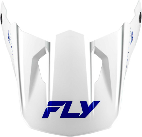 FLY RACING Kinetic Verdict Helmet Visor White/Blue/Grey Xl/2X 73-8722VX