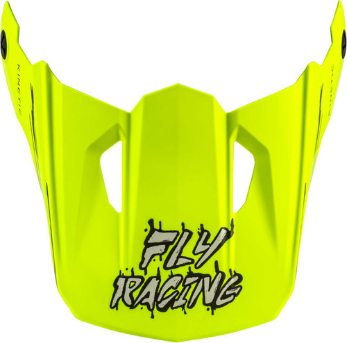 FLY RACING Yth Kinetic Surge Helmet Visor Grey/Hi-Vis Ys-Yl 73-8725VY