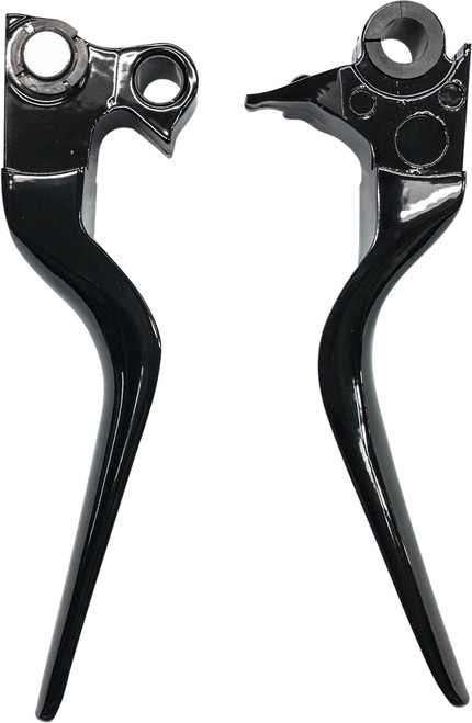 HARDDRIVE Lsr Lever Set Black Big Twin 96-16 Xl 96-03 W/Cable Clutch 053326