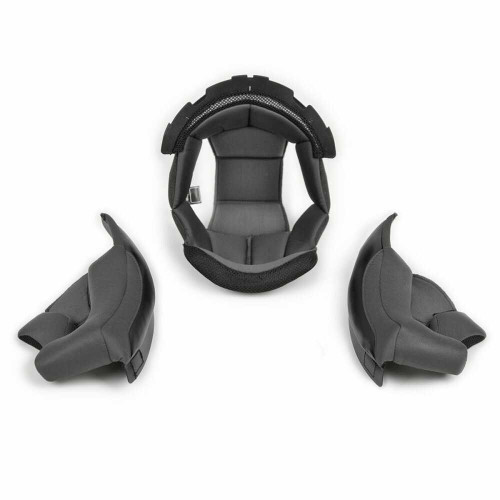 SCORPION EXO Exo-R320 Kwikwick 2 Grey Snaps Liner/Cheek Pad Kit Md 32-610-04