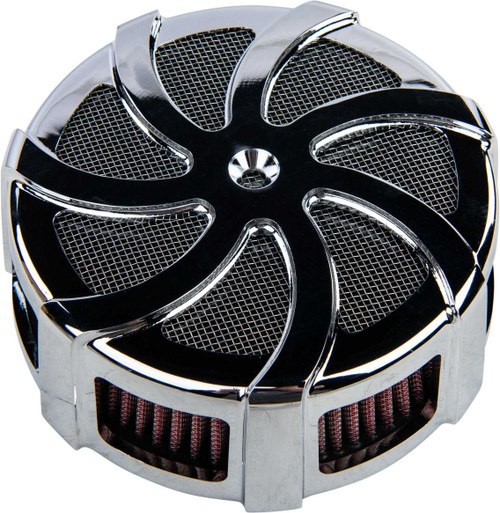 HARDDRIVE Kruel Air Cleaner Kit Chrome 120450