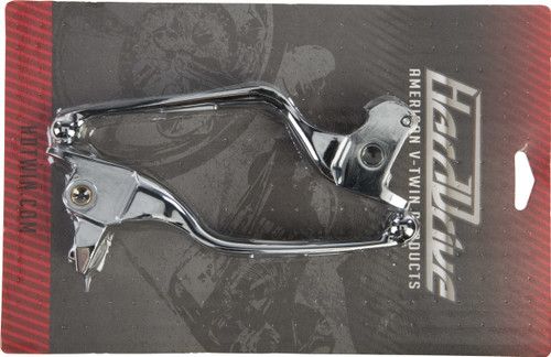 HARDDRIVE 3-Slot Lever Set Chrome Flh/Flt 14-16 Hydro Clutch 148062