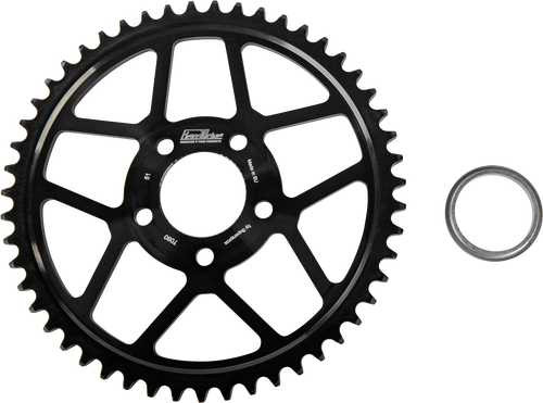 HARDDRIVE Rear Steel Sprocket 48T Flat 84-22 RFE-7080_WPS:48-BLK